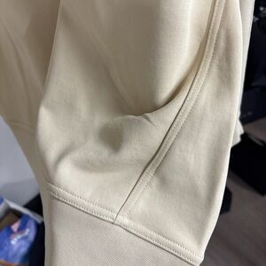 Cream Long Sleeve Top